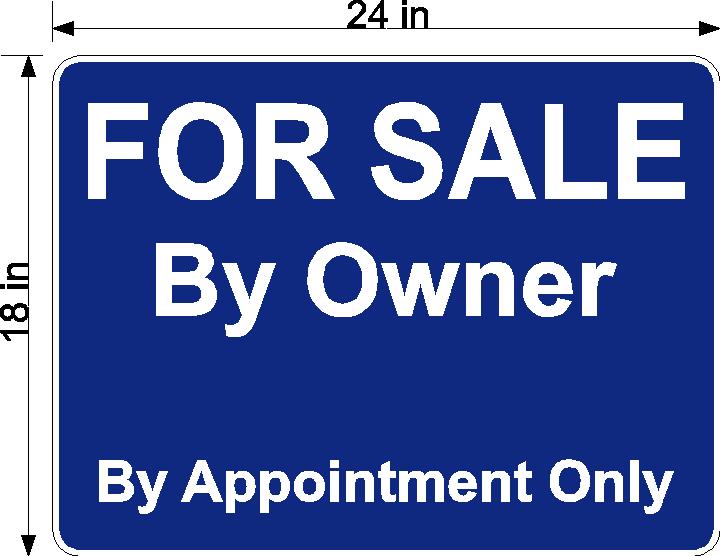 For Sale By Owner Sign